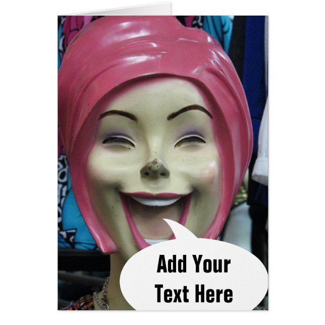 Mannequin fou de rire ~ Uncanny Valley Girl (Devant)
