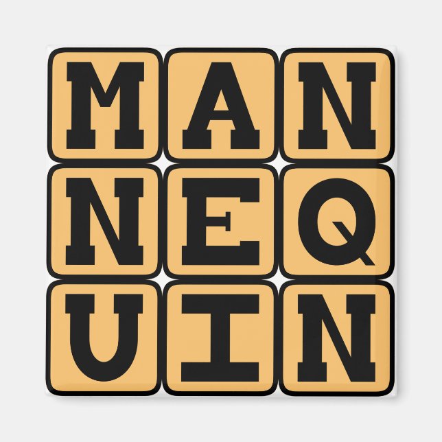 Mannequin, Mode Dummy Magnet (Vorne)