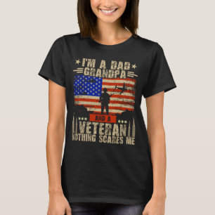 Männer 4. Juli _ USA-Flagge _ Ein Vater, Opa und e T-Shirt