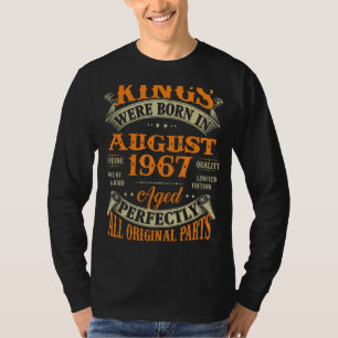 Männer 55. Geburtstag für im August 1967 Geborene  T-Shirt