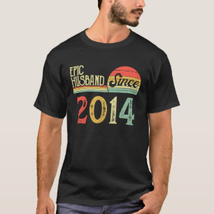 Männer 8. Hochzeitstag Episches Ehemann seit 20 T-Shirt