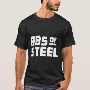Männer abs von Steel Gym Fitness Workout Bodybuild T-Shirt