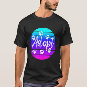 Männer Adoption Golden Retriever Tier Haustier Ret T-Shirt