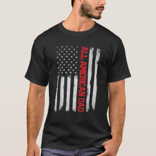 Männer Alle amerikanischen Vater 4. Juli American T-Shirt