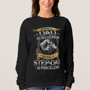 Männer als Vater und Ehre, ein Vater zu sein, ist Sweatshirt