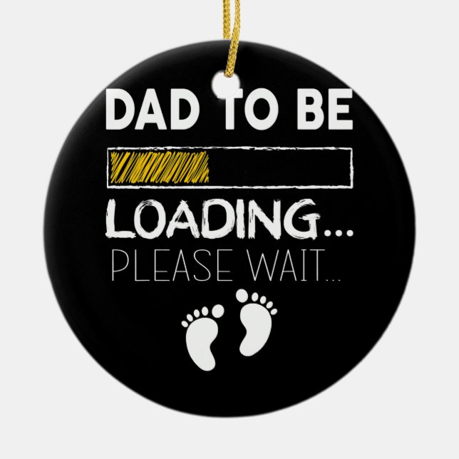Männer am besten erwartet Vater Daddy & Father Ges Keramik Ornament (Vorne)