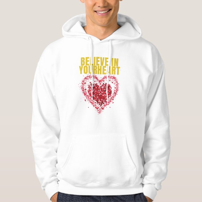 Männer Basic Kapuzen-Sweatshirt Hoodie (Vorderseite)