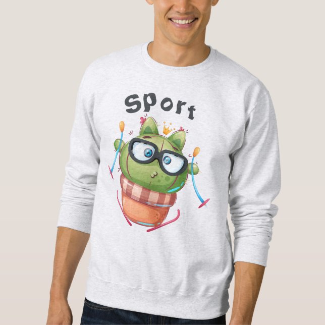 Männer Basic Sweatshirt (Vorderseite)