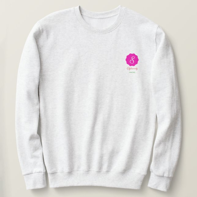  Männer Basic Sweatshirt (Design vorne)