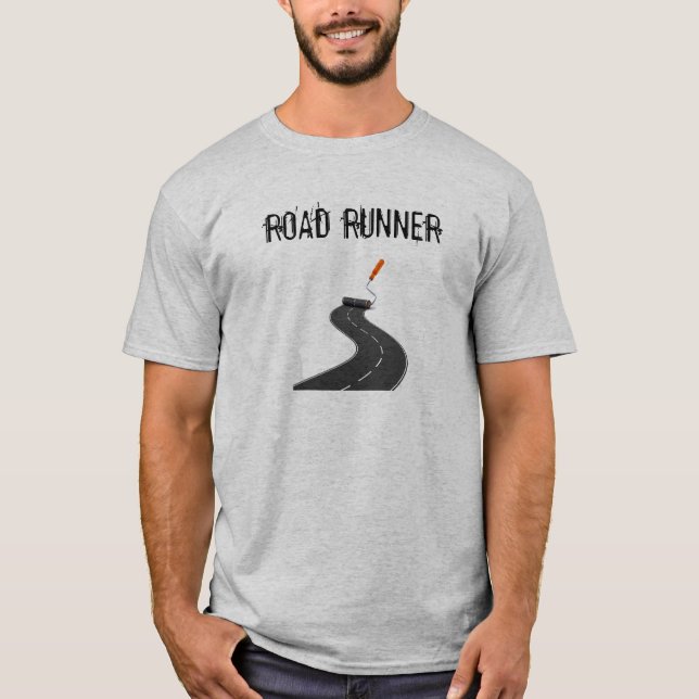 Männer Basic T-Shirt | Road Runner 3 (Vorderseite)