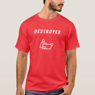 Männer Basic T-Shirt Zerstörer