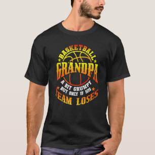 Männer Basketball Opa Ein bisschen mürrischer Groß T-Shirt