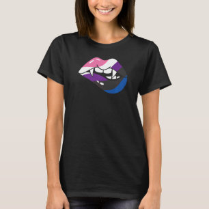 Männer Beängstigend Halloween Dracaula transgender T-Shirt
