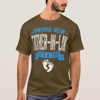 Männer bedrückt stolz neuen VaterImGesetz ist es e T-Shirt