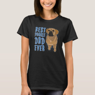 Männer Bester Puggle-Vater je Niedliche Liebe von  T-Shirt