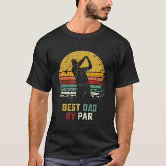 Männer bester Vater Par Golf für Männer Vatertag G T-Shirt
