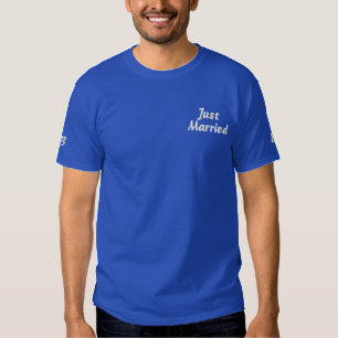 Männer bestickt, nur verheiratet besticktes T-Shirt