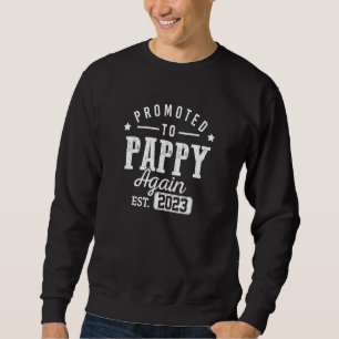 Männer beworben, um wieder 2023 neuen Papa bald au Sweatshirt