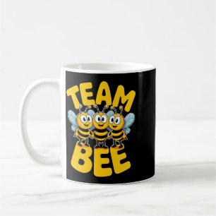 Männer-Bienen-Team Süße Cartoon-Imker Bienenstock Kaffeetasse