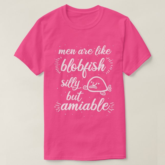 Männer blühen Sprichwort-Aquarienfische T-Shirt (Design vorne)