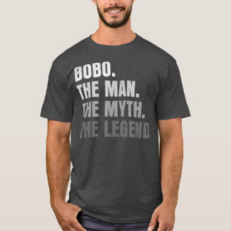 Männer Bobo der Mann der Mythos der legendäre Groß T-Shirt