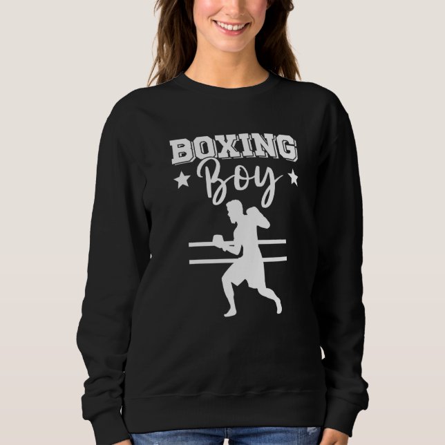 Männer Boxboxer Gloves Match Fighting Martial Sweatshirt (Vorderseite)