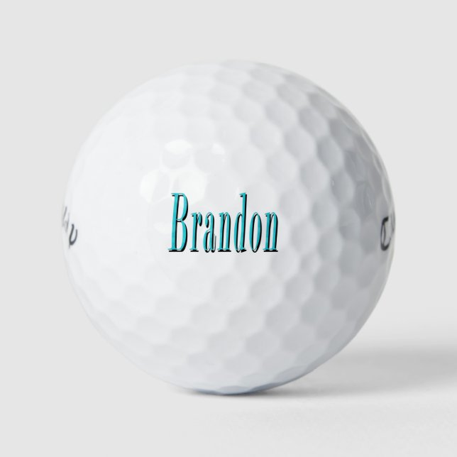 Männer Brandon genannt, Golfball (Vorderseite)