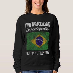 Männer Brasil Stolze Brasilianer Brasilianische Wu Sweatshirt
