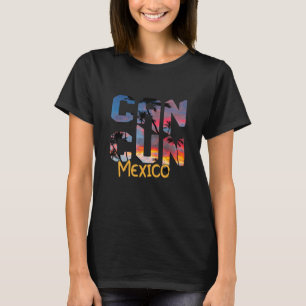 Männer Cancun Mexikanischer Strand T-Shirt