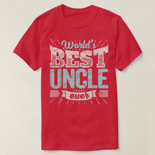 Männer Coole Onkel geben der weltbesten Onkel je F T-Shirt (Design vorne)