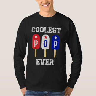 Männer Cooler Pop je Popsison Männer Bester Vater T-Shirt