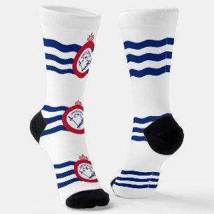 Männer Crew Socken mit Fahne Cincinnati