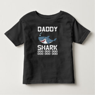 Männer Daddy Shark T - Shirt Doo Doo Hai Familie