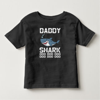 Männer Daddy Shark T - Shirt Doo Doo Hai Familie