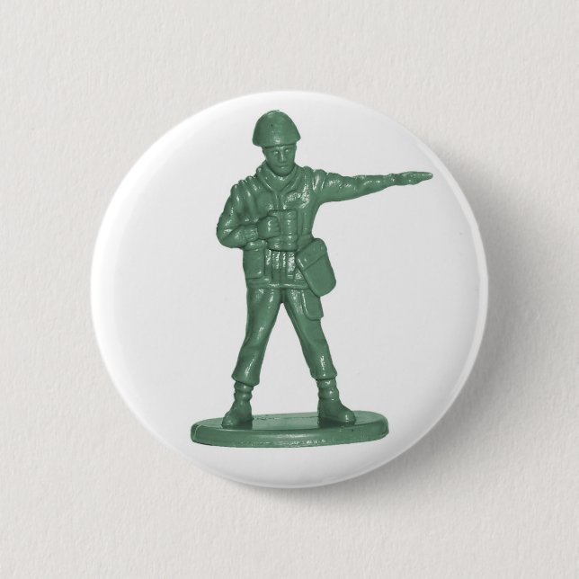 Männer der grünen Armee Button (Vorderseite)