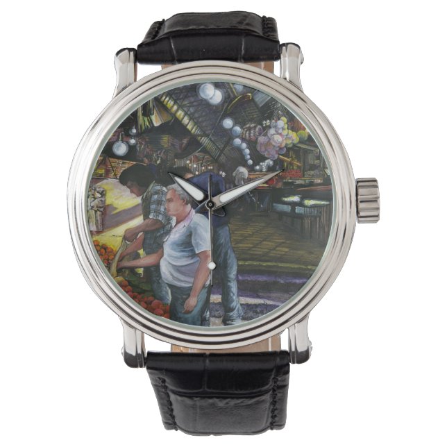 Männer des Handels, Jerusalem Armbanduhr (Vorderseite)
