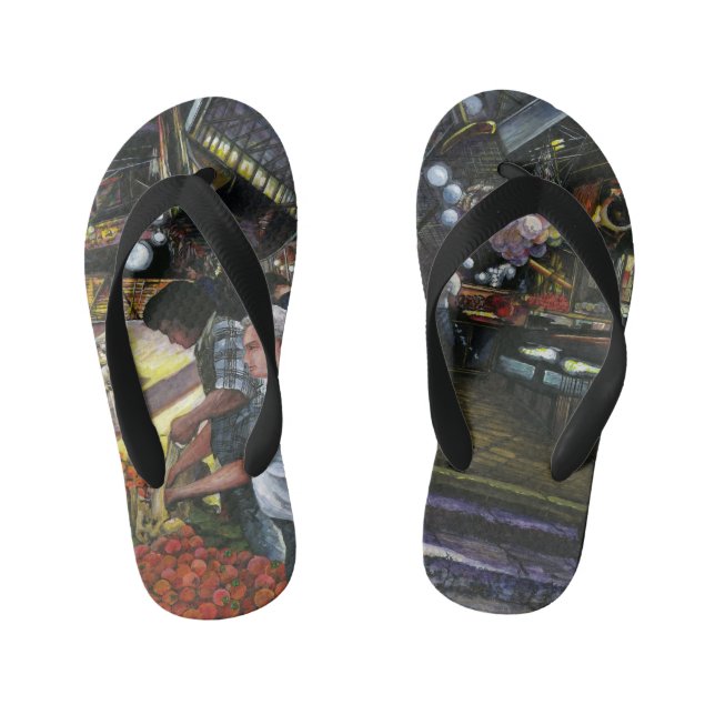 Männer des Handels, Jerusalem Kinderbadesandalen (Fußbett)