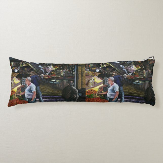 Männer des Handels, Jerusalem Seitenschläferkissen (Vorderseite)