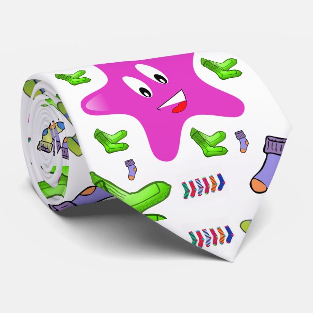 Männer Designer-Krawatte Socken Krawatte (Gerollt)