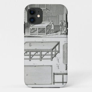 Männer, die Billard, vom 'Encyclopedie DES spiele iPhone 11 Hülle