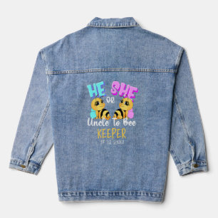 Männer, die das Geschlecht bewahren Jeansjacke
