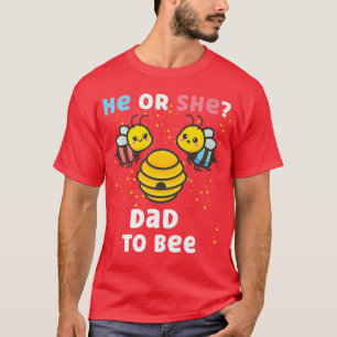 Männer, die das Geschlecht des Babys in Einklang b T-Shirt