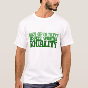 Männer, die die Gleichberechtigung der Frauen resp T-Shirt