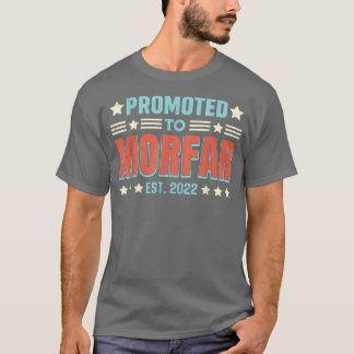 Männer, die für eine Morfar Grandpa-Schwangerschaf T-Shirt