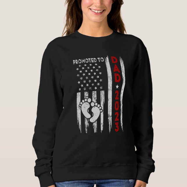 Männer, die für X0008 Vater 2023 der amerikanische Sweatshirt (Vorderseite)