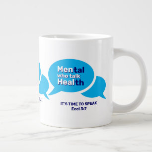 MÄNNER, DIE GESUNDHEIT SPRECHEN Jumbo-Tasse