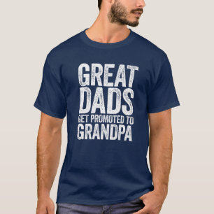 Männer, die große Väter haben, werden für Großvate T-Shirt