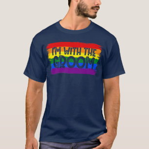 Männer, die ich bei Gay LGBT Gay bin T-Shirt