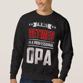 Männer, die ich bin nicht wieder müde ein Beruflic Sweatshirt