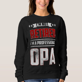 Männer, die ich bin nicht wieder müde ein Beruflic Sweatshirt